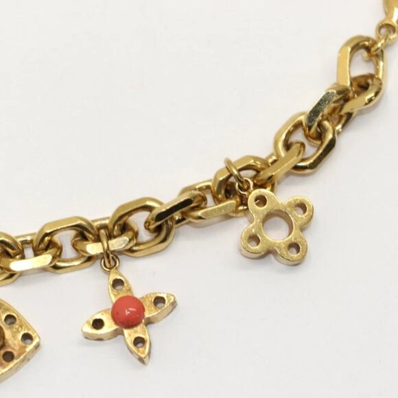 Louis Vuitton Hide and Seek Gold Tone Bracelet 2AC2331 - Picture 5 of 8